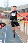 Mark Cryer (BB) long jump, British National League, Division 1, Gateshead. Photo: David T. Hewitson/Sports for All Pics